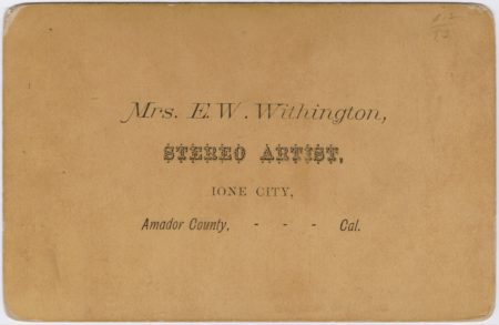 Elizabeth Withington: Stereo Cabinet Card back: 1057880_quarter