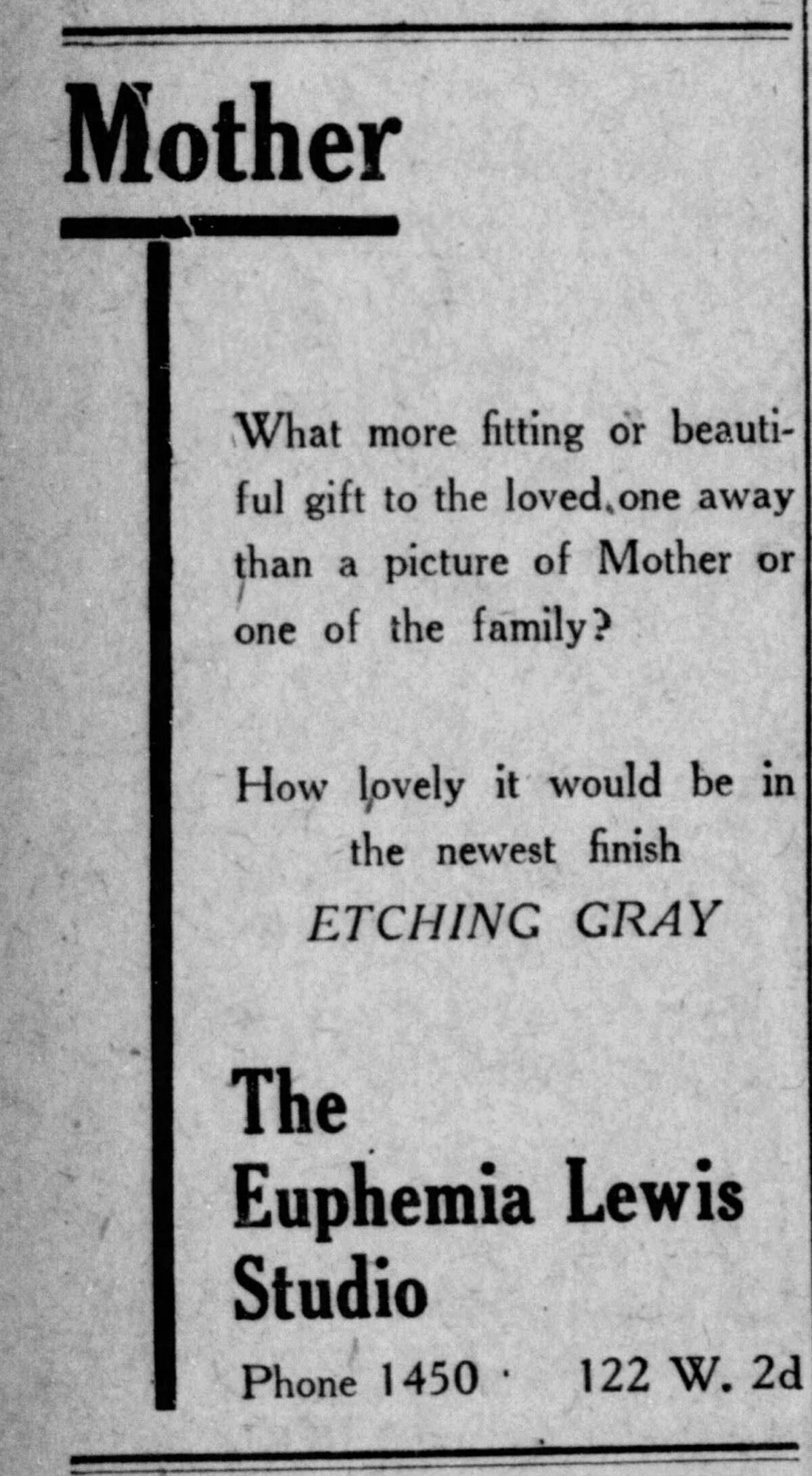 100 years ago today A Focus on Advertising Photographs, Pistols
