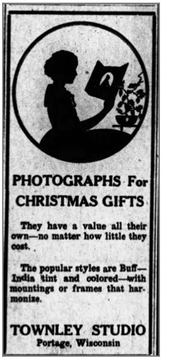 The_Register_Democrat newspaper ad, 1923