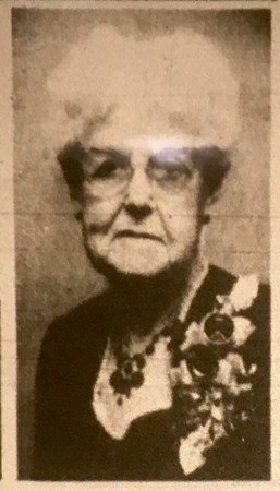 Feb 1, 1969, Photo of Mary B. Snodgrass from her obituary in the Caldwell Times