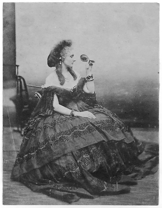 Countess Virginia di Castiglione, Circa 1865 (courtesy Wikimedia)