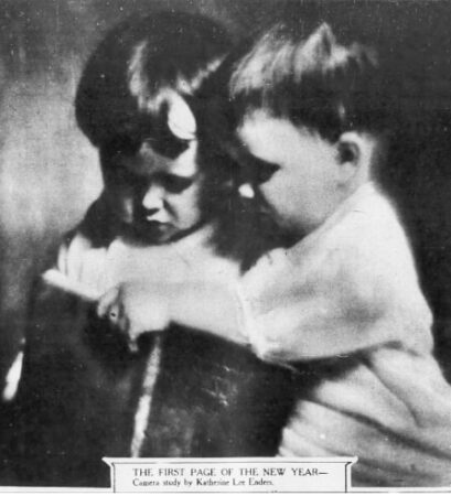 Photo by K. Enders, published in Hartford Courant, January 7, 1923