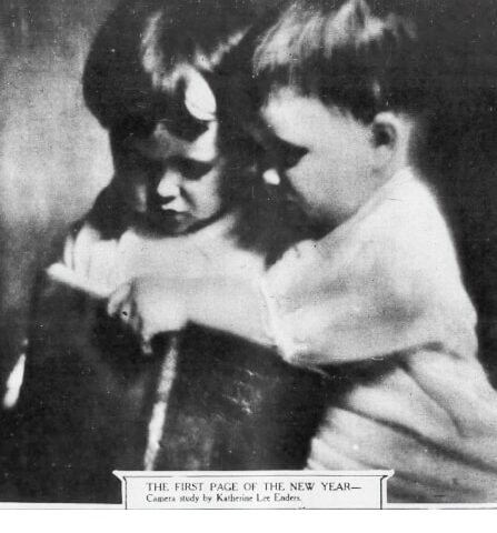 Photo by K. Enders, published in Hartford Courant, January 7, 1923