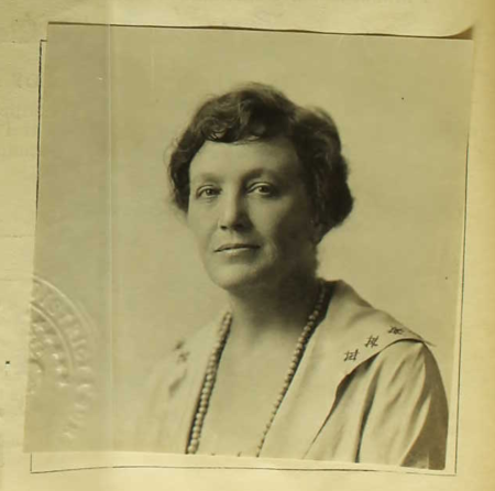 Margaret O'Donnell (passport photo, 1923)
