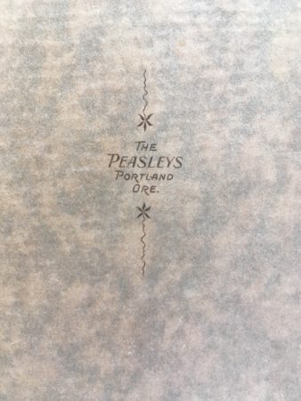 The Peasleys studio name (printed on photo's folder) (Courtesy McIntyre-Culy Collection)