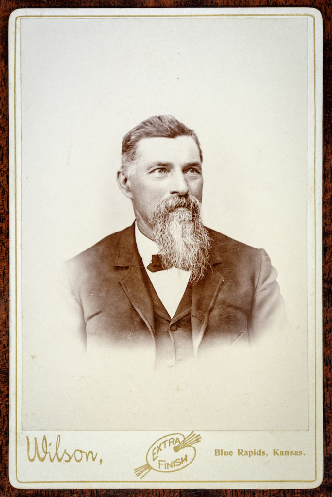 Wilson Studo Cabinet card (courtesy Tom Parker)
