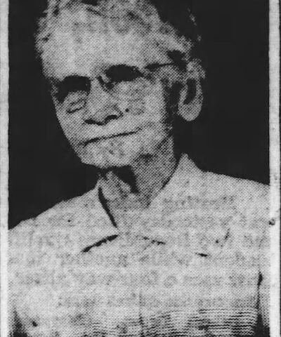 Portrait of Mrs. Laura B. Gaites